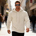 Men's Casual Heavy Double-sided Loose Pullover Hoodie