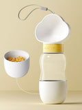 Portable 2-in-1 Pet Water and Food Bowl