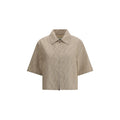 Fendi Beige Cotton Denim Jacket