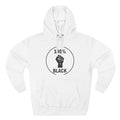 100% Black Hoodie - Fist Power Social Justice Pullover