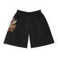 Skull & Roses Basketball Shorts - 'Temptation' Graphic Athletic Shorts