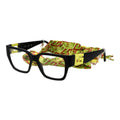 Guess Black Stainless Steel Glasses (Frames)