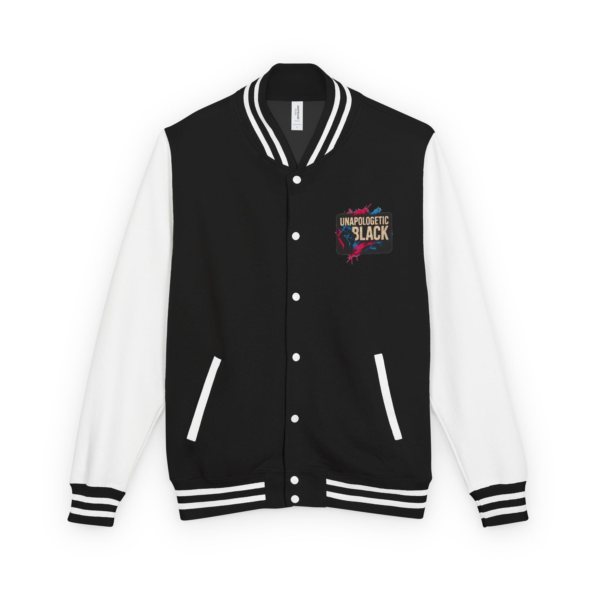 Letterman Jacket — "Unapologetic Black" Varsity Jacket