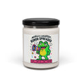 Soy Candle — 'World's Sweetest Rumor Spreader' Funny Frog Scented Candle, 9oz