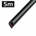 5M/10M Car Door trips Rubber Edge Protective Strips Side Doors Moldings Adhesive Scratch Protector Vehicle For Cars Auto