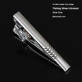 Men's Business Silver Simple Fashion Short Tie Clip