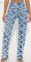 All Over Me Straight Leg Jeans - Medium Wash