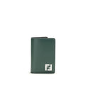 Fendi Black Calf Leather Bos Taurus Wallet