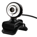 Online course with 480P high-definition camera and built-in sound-absorbing microphone for video recording