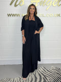 Women's Plus Size Wide Legs Jumpsuit