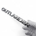 Suitable for Mitsubishi Outlander car labeling, OUTLANDER integrated English label, tail label, and back label