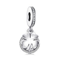 Jewelrypalace 100% 925 Sterling Silver Charms 4 Leaf Clover Charms Beads fit Bracelets Anniversary Gifts Fashion DIY Jewelry