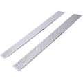 Aluminum ramp, 78 "Lx8.5" W lightweight loading ramp, 880 pounds/PR capacity, portable ramp, 2PCS