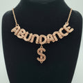 Wire Wrapped Abundance Necklace