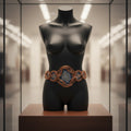 iamevibez Custom Wire Wrapped Agate Plate Belt Design # 1