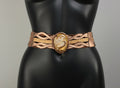 iamevibez Custom copper/Agate Adjustable Belt