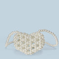 Cute Love Multi Color Handmade Beaded Crossbody Pouch