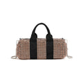 Cross Level Rhinestone Bag Women High Sense Rhinestone Encrusted Chain Pillow Messenger Bag All Matching