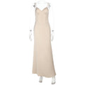 Vacation Sleeveless Split Dress with Chest Pad Dress Summer Waist Sheath Dress