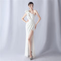 Craft Floral Evening Dress Wedding Cocktail Annual Meeting Host Dress