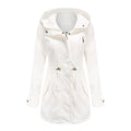 Cotton Women Spring Autumn Coat Loose Solid Color Clothing Women Clothing