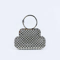 Niche Personality Shell Briefcase Handmade Beaded Fairy Small Bag Women High Sense Pearl Clipped Button Handbags