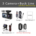3 Channel WIFI Car DVR HD 1080P Cabin Vehicle Dash Cam Three Way Camera DVRs Recorder Video