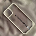 Travel-nspired Airplane Route Desian Phone Case