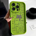 Original Funny Cat Women Phone Case