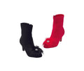 Fab 'n' Feathery Booties by EY Boutique