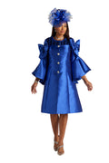 Cascade of Sleeves Jacket Dress by EY Boutique