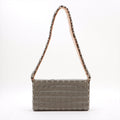 Chanel Puzzle Shoulder bag Gray Plastic x Fabric Fittings 6 Series  #2521