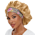 Printed Satin Sleep Bonnet by Especially Yours