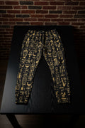 Men's Hieroglyph Themed￼Joggers