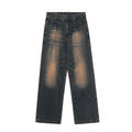 Retro Washing Water Daddy Pants Men