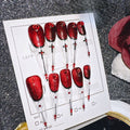 1016-Handmade press on nails fake nails removable