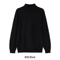 Men's Long Sleeve Warm Mock Neck Sweater