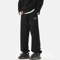 Men's Simple Digital Embroidery Loose Sports Sweatpants