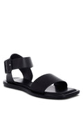 Tayana Chunky Buckle Strap Flats