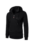 Men's Simplicity Trendy Loose Hooded Sweater