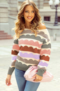 Zelda Sleeve Drop Shoulder Sweater