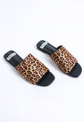 Panthera Leopard Print Slider Flats