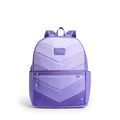 STATE - Lilac Chevron Kane Double Pocket Backpack