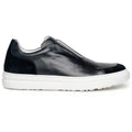 65-219-BLK SPETTACOLARE Italian Glove Calf Sneakers, Black